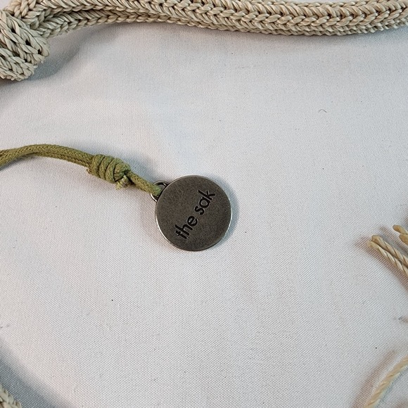 The Sak Crochet drawstring beaded handbag. - Picture 14 of 14